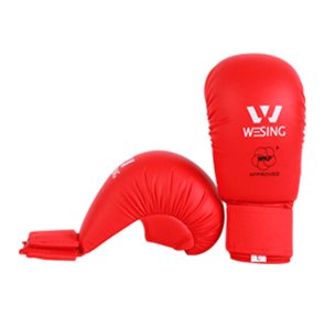 Wesing Karate gloves with shin and step guards sets WKF approved 